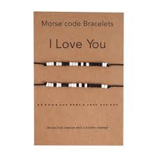 Also it's a great distance bracelet set. Buy I Love You Morse Code Bracelet Couples Matching Bracelets For Him And Her Boyfriend And Girlfriend Mother And Daughter Set Of 2 Bracelets At Affordable Prices Free Shipping Real Reviews
