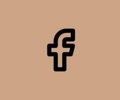 Facebook Light Brown Beige App Logo Icon Beige Icons App Logo Iphone Wallpaper App