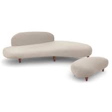 Freeform Sofa Ottoman Ottoman Sofa Small Curved Sofa Curved Sofa