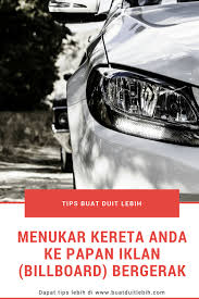 Di indonesia billboard juga didefinisikan sebagai reklame yang berbentuk bidang dengan bahan terbuat dari kayu, logam, fiberglas, kain, kaca billboard adalah bentuk promosi iklan luar ruang dengan ukuran besar, bentuk poster dengan ukuran lebih besar yang diletakkan tinggi di tempat. Menukar Kereta Anda Ke Papan Iklan Billboard Bergerak Buat Duit Lebih Bags