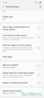 Want to unlock home screen layout on samsung galaxy s10 plus? How To Lock Or Unlock Home Screen Layout Samsung Manual Techbone