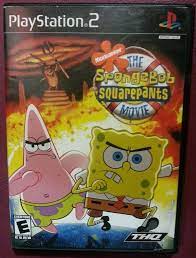 The Spongebob Squarepants Movie Video Game For Ps2 Spongebob Squarepants The Movie Spongebob Lego Spongebob