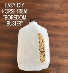 Horse treat recipes without oats. Easy Diy Horse Treat Toy Boredom Buster For Your Horse Thinking Toys