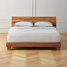 Plus, the purple queen mattress is also super responsive for comfortable transitions. Dondra Teak Queen Bed Reviews Cb2