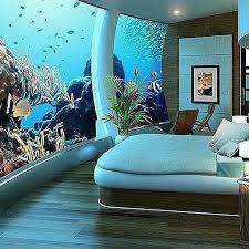 From bowling alleys to candy rooms to aquarium bedrooms, check out these crazy celebrity rooms. Aquarium Bedroom Design Double Tap If You D Sleep Here Underwater Bedroom Underwater Hotel Awesome Bedrooms