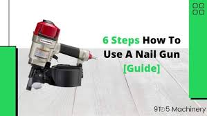 This 10 in 1 nail drill machine comes with 7 additional drill bits, a power adapter, and a carrying case for travel. How To Use A Nail Gun In 6 Simple Steps 9to5 Machinery
