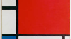 An idea seen in the horizontal black plane on the lower right of the painting that stops just short of the canvas edge (see image above). Mondrian Composition With Red Blue And Yellow Article Khan Academy
