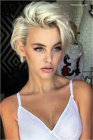 45 Short Blonde Hair Color Ideas In Women Short Blonde Hair Short Hair Styles For Round Faces Thick Hair Styles
