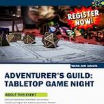 Adventurer's Guild: Adult & Teen Tabletop RPG Night