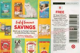 Most purina brands offer coupons to help consumers save on all the essentials for dogs and cats. Sunday Coupon Insert Preview For 8 11 Plus Upcoming Purina Target Coupon For Double Dips Totallytarget Com