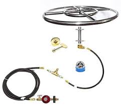 Sometimes the fix is easier than you think. Amazon Com Easyfirepits Complete Lp Deluxe Fire Pit Kit Lifetime Warranted 316 Stainless Steel Burner Choice 18 00 18 Inch Double Ring Patio Lawn Garden