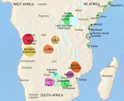 The neighbors are mozambique in the east, south africa in the. Map Of Central Africa At 1453ad Timemaps