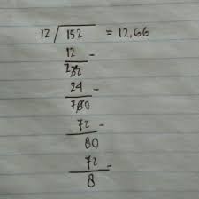 Namun, jika basisnya berupa angka, anda mungkin dapat memanipulasi bilangan berpangkat agar memiliki basis yang sama. Hasil Pembagian Bersusun 156 12 Dengan Cara Bersusun Tlg Ya Brainly Co Id