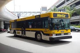 Car rental and alamo are sister companies, they use the same shuttles at lax which look like this Hertz Shuttle Lax Hertz Car Rental Bus Car Rental