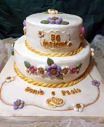 Nozze D Oro Di Sonia E Paolo Torte Nozze D Oro Cakes