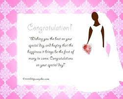 Feel free to recount happy memories, offer congratulations, and give marriage advice. Christian Bridal Shower Wishes