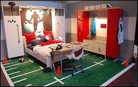 Pin By Teri Karcher On Sports Boy Sports Bedroom Teenage Boy Room Sports Themed Bedroom