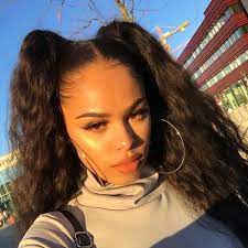 High Pig Tails Are The Cutest Follow Baddiecenter For More Nails Pigtails Poneytail Edgesonfl Hair Styles Baddie Hairstyles Curly Hair Styles