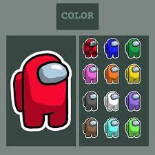 Who Is The Imposter In Among Us Choose Your Character All In Game Colors Available Cute Stickers Color Bong Stickers