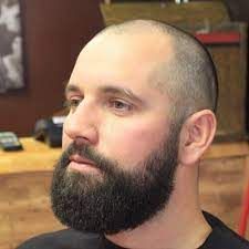 Nowadays, many guys with a beard also dare to shave their head for a unique look. Buzz Cut With Thick Beard Novocom Top