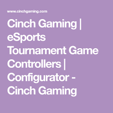 Cinch Gaming Esports Tournament Game Controllers Configurator Cinch Gaming Tournament Games Game Controllers Custom Xbox
