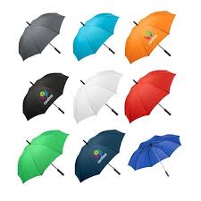 Branded Fare Automatic Regular Walking Umbrellas Zest Promotional