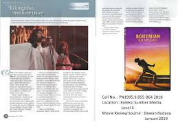 Oleh karena itu, pembuat teks harus membaca buku atau menonton film terlebih dahulu 5. Movie Review On Bohemian Rhapsody Upsi Perpustakaan Tuanku Bainun