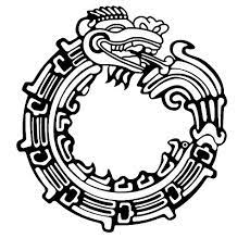 With his name literally translating as the feathered serpent or the plumed serpent, quetzalcoatl was portrayed as an amphiptere dragon, i.e. Amazon Com Ouroboros Vinyl Decal Jormungandr Dragon Decal Mayan Feathered Serpent Aztec Quetzalcoatl Handmade