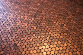 May 23 is lucky penny day, so pick up all the copper coins you can. Cents And Sensibility How To Make A Penny Floor åœ°æ¿ ã‚¨ã‚¯ã‚¹ãƒ†ãƒªã‚¢