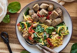 Preheat the oven to 250°. Recipe Zoodles With Turkey Sausage And Sun Dried Tomatoes Health Essentials From Cleveland Clinic