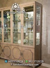 Display Cabinet Dresser Cabinet Decorative Cabinets Lemari Pajangan Lemari Hias Minimalis China Cabinet Furniture Home Decor