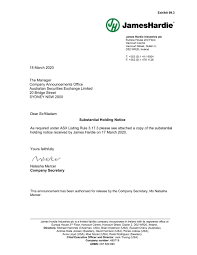 I have only been at james hardie for 2 weeks, but i am loving it so far. James Hardie Industries Plc 6 K Jhx James Hardie Industries Plc 6 K Current Report Of Foreign Issuer 6 K March 23 2020