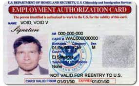 Green card processes and procedures. Employment Authorization Cards Olender