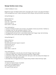 Cara membuat alat coli murah dah simple. Cara Membuat Icing Kek