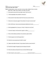 Worksheets are identification terms introduction, the structure of the earth, how the earth was made, work history of the earth, what is the earth made of work, planet earth questions and answers, date earths layers work, beneath. How The Earth Was Made Ice Age By Lesson Universe Tpt