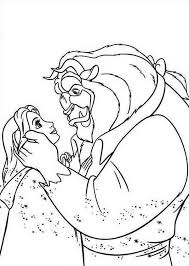 Beauty and the beast is a disney animated film released in 1991 about belle's quest to save her father from the beast. The Story Of Belle And The Beast In Beauty And The Beast Coloring Page Download Print Online Coloring Pages For Free Color Nimbus