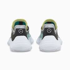 Puma Chaussure Basket Mercedes Replicat X Blanc Vert Noir Taille 44 5 Green Puma Shoes Pumas Shoes Low Boots