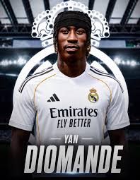 🚨 BREAKING NEWS — YAN DIOMANDE AU REAL MADRID ! Le Real frappe un énorme coup : Diomande a signé ✍️🤍 Montant total : 130 M€ (bonus compris) 💰 Contrat jusqu'en 2031.