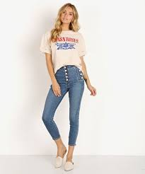 Check out the measuring guide. J Brand Natasha Sky High Crop Skinny Love Sick Jb001423 Free Shipping At Largo Drive