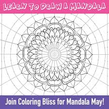 Learn How To Draw A Mandala Video Mandala Drawing Easy Mandala Drawing Mandala Art Lesson