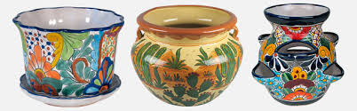 Use them as artistic and architectural. Talavera Flower Pots Planters And Mexican Garden Pottery