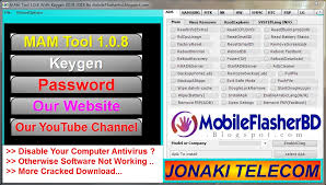 Latest Mam Tool 1 0 8 With Keygen Unlocker Free Download By Jonaki Telecom Fft