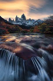 After Several Days Of Hiding Behind Clouds Monte Fitz Roy Finally Came Out To Play Rosssvhphoto Nature Photography Nature Photographs Landscape Pictures