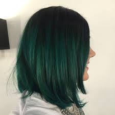 Ombre hair color is a low maintenance look without having to sacrifice the style quotient. Emerald Grey Black Ombre Hair Askhairstyles