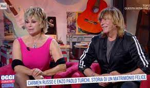 L'attrice, infatti, pensava di essere riuscita a sedurre il coreografo, quando. Carmen Russo And Enzo Paolo Turchi In Tears At Today Is Another Day So Much Fear Ruetir