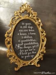 If you are looking for a theme party idea for your child, make sure to consider. Mom And Dad 50th Anniversary Party Decor Also An Excellent