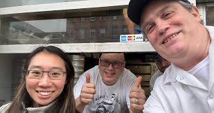 Some Friends stopping by to say hi and wish us well.