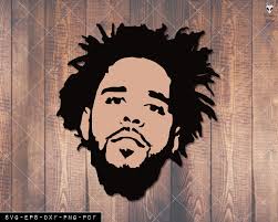J Cole Stencil