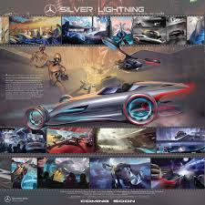 Mercedes Benz Silver Lightning Poster Go Ride It Mercedes Silver Mercedes Benz Benz Mercedes