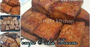 Panaskan minyak, tumis bumbu yang sudah dihaluskan sampai harum. Resep Tempe Tahu Bacem Panggang Menu Diet Yang Enak Modern Id